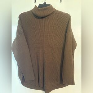 Michael Kors Cozy Brown Turtleneck Sweater - sz 2X